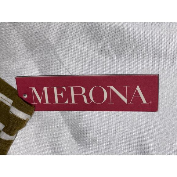 Merona‎ NWT Striped Top w/ Sequin Shoulders - Size M - Picture 5 of 9